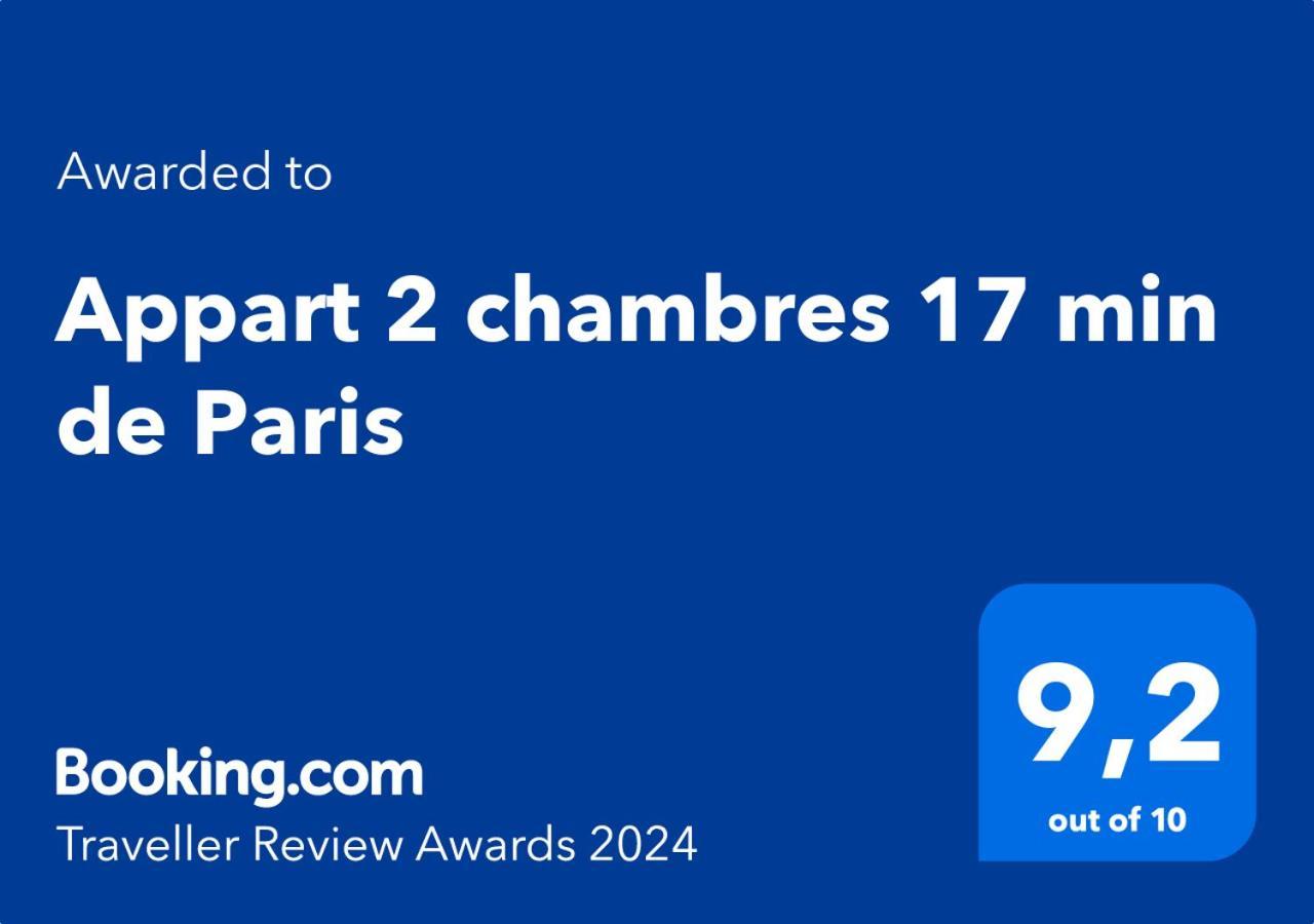 Appart 2 Chambres 17 Min De Paris Rosny-sous-Bois Eksteriør billede